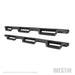Westin 14-18 Chevrolet Silverado 1500 DC 6.5ft Bed HDX Drop W2W Nerf Step Bars - Tex. Blk Westin