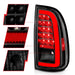 ANZO 00-06 Toyota Tundra LED Taillights w/ Light Bar Black Housing Clear Lens ANZO