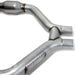 BBK 2015-16 Mustang V6 Short Mid H Pipe With Converters (To Be Used With 1642 Series Headers) BBK