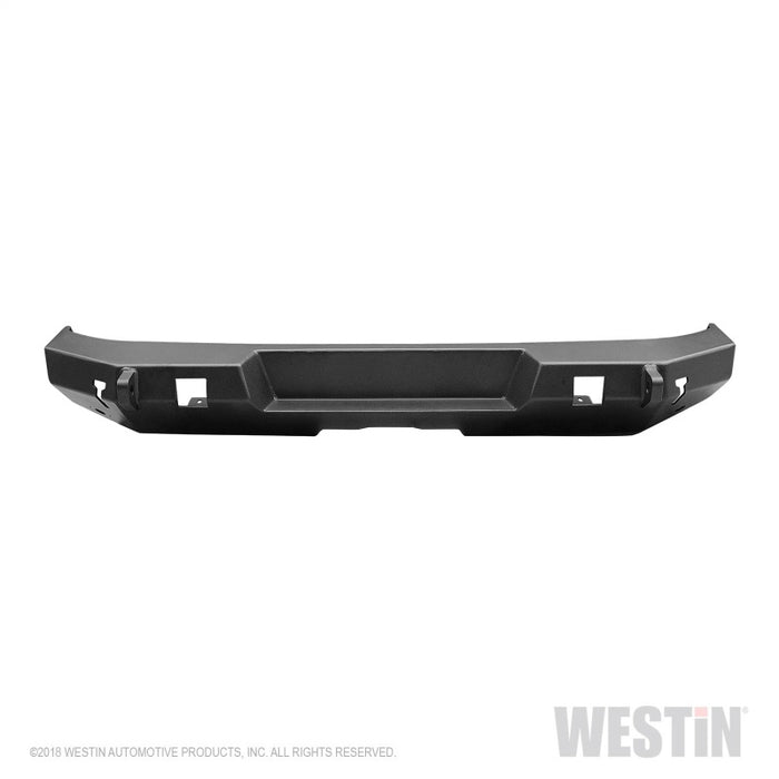 Westin 07-18 Jeep Wrangler JK WJ2 Rear Bumper - Textured Black Westin