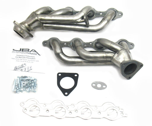 JBA 99-01 GM Truck 4.8L/5.3L LS w/o A.I.R. w/EGR 1-5/8in Primary Raw 409SS Cat4Ward Header JBA
