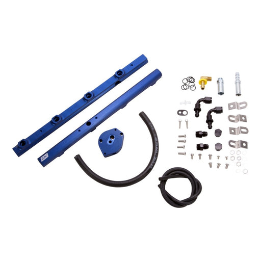 BBK 96-98 Mustang 4.6 GT High Flow Billet Aluminum Fuel Rail Kit BBK