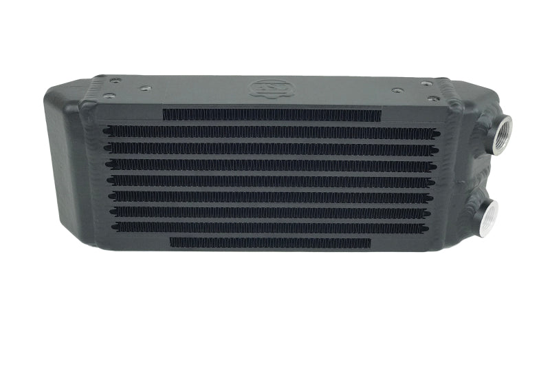 CSF Universal Dual-Pass Oil Cooler - M22 x 1.5 - 13in L x 4.75in H x 2.16in W CSF