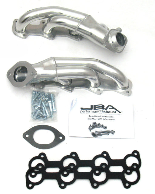 JBA 99-04 Ford Mustang 4.6L 2V 1-5/8in Primary Silver Ctd Cat4Ward Header JBA