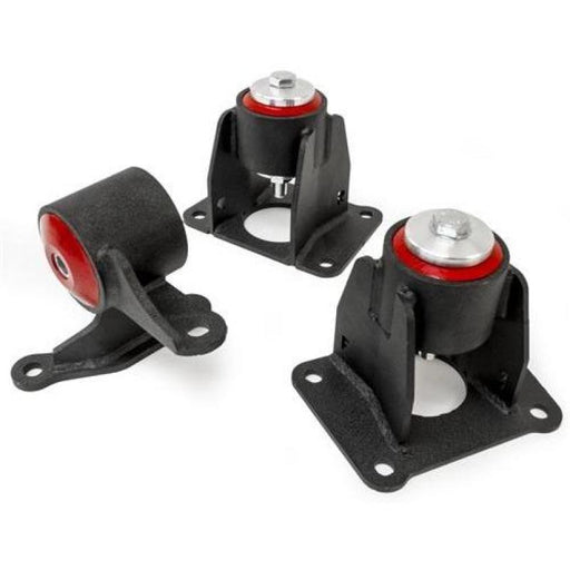 Innovative 98-02 Accord J-Series Black Steel Mounts 95A Bushings (Auto Chassis Auto Trans) Innovative Mounts