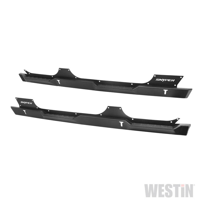 Westin/Snyper 07-17 Jeep Wrangler Unlimited Rock Slider Steps - Textured Black Westin