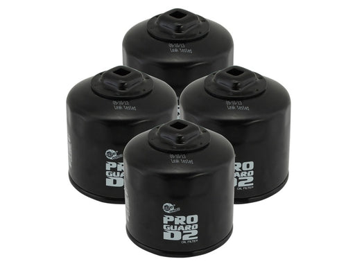 aFe Pro GUARD D2 Oil Filter 13-17 Scion FR-S / Subaru BRZ H4-2.0L (4 Pack) aFe