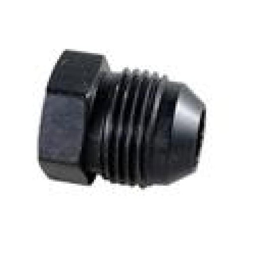 Fragola -20AN Aluminum Flare Plug - Black Fragola