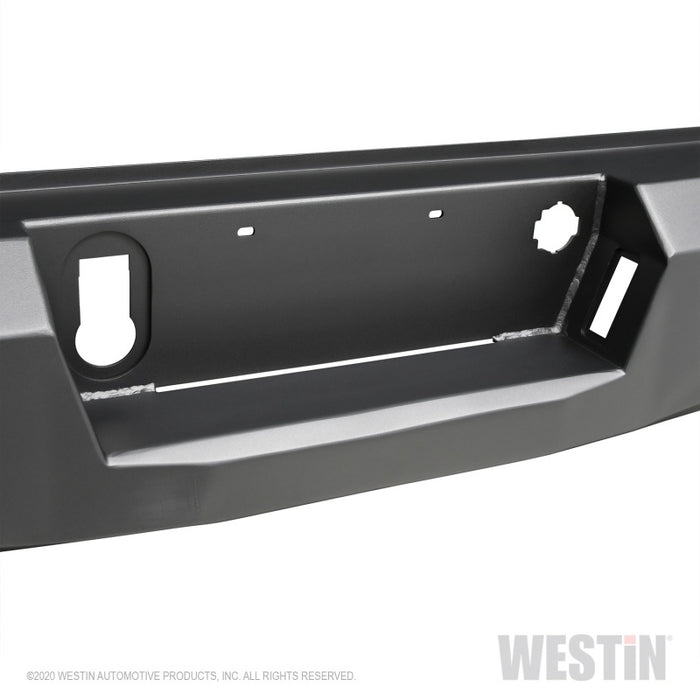 Westin 14-18 Chevy Silverado 1500 Pro-Series Rear Bumper - Textured Black Westin