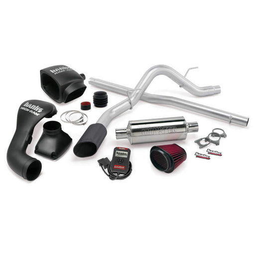 Banks Power 06-08 Ford 5.4L F-150 CCMB Stinger System - SS Single Exhaust w/ Black Tip Banks Power