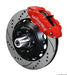 Wilwood Narrow Superlite 6R Front Big Brake Kit 14.00in SRP Drilled and Slotted Rotor - Red