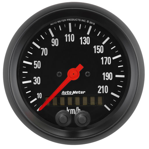 Autometer Z Series 3-3/8in 0-225KM/H (GPS) Speedometer Gauge AutoMeter