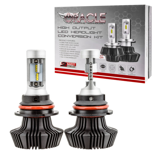 Oracle 9007 4000 Lumen LED Headlight Bulbs (Pair) - 6000K SEE WARRANTY ORACLE Lighting
