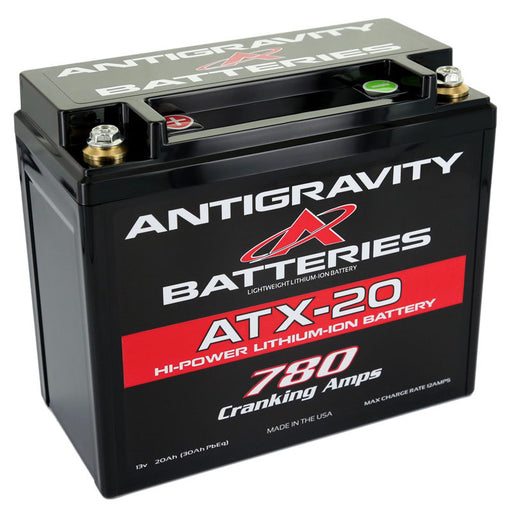 Antigravity XPS YTX20 Lithium Battery - Left Side Negative Terminal Antigravity Batteries