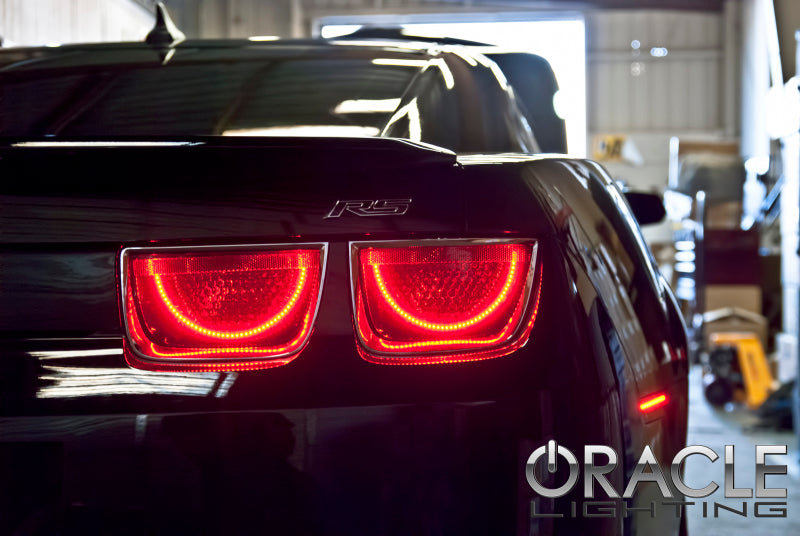 Oracle 10-13 Chevrolet Camaro LED Afterburner Tail Light Halo Kit - Red SEE WARRANTY ORACLE Lighting