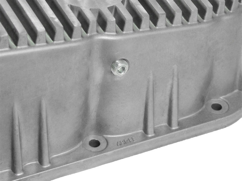 Transmission Pan Cover (Raw); Dodge Diesel Trucks 07.5-12 L6-6.7L (td) aFe