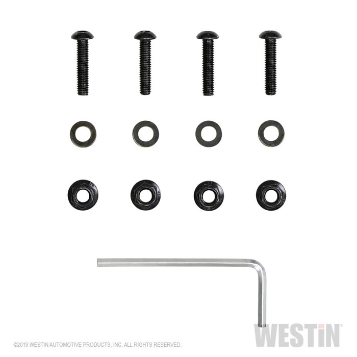 Westin 07-18 Jeep Wrangler JK / 18-22 Jeep Wrangler JL RotoPax Mount - Tex. Blk Westin