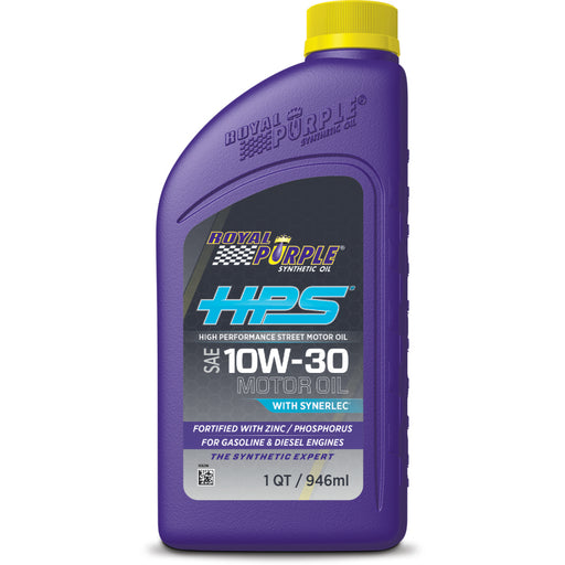 Royal Purple HPS Synthetic High Performance Street 10W-30 Motor Oil - 1 Quart Royal Purple