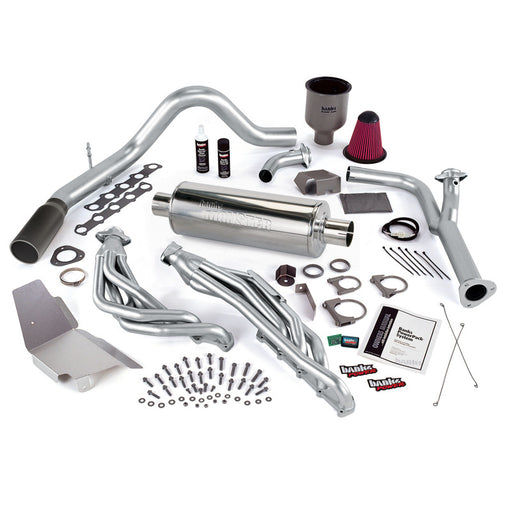 Banks Power 99-04 Ford 6.8L Truck EGR-Late Cat PowerPack System - SS Single Exhaust w/ Black Tip Banks Power