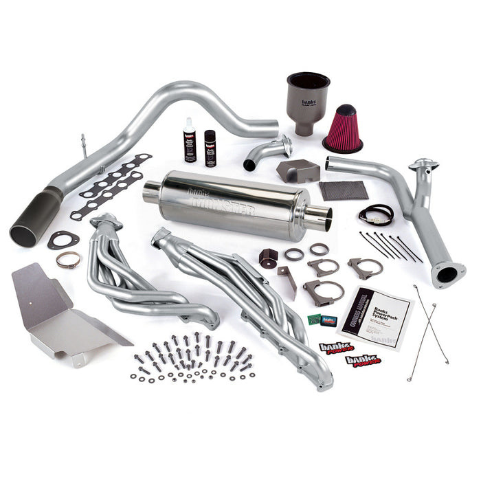 Banks Power 99-04 Ford 6.8L Truck EGR-Late Cat PowerPack System - SS Single Exhaust w/ Black Tip Banks Power