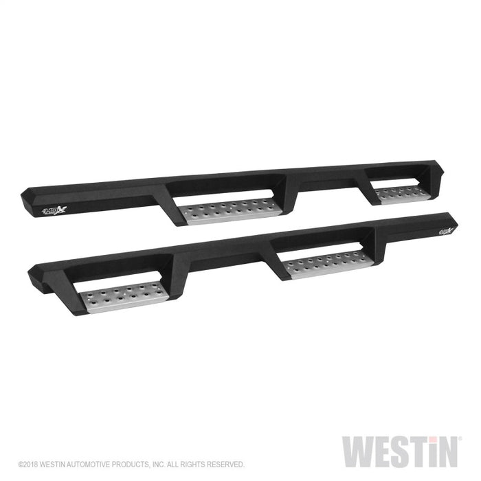 Westin/HDX 2018 Jeep Wrangler JL Unlimited Drop Nerf Step Bars - Textured Black Westin