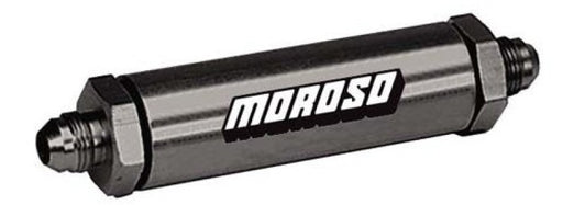 Moroso Oil Filter - In Line Screened -10An - Aluminum Moroso