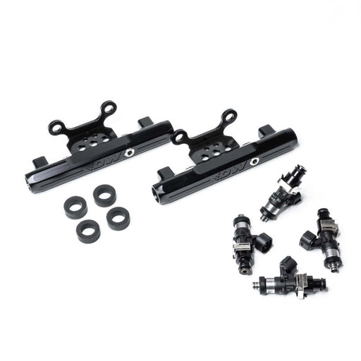 DeatschWerks 04-06 Subaru STI/LGT Side Feed to Top Feed Fuel Rail Conv Kit w/ 2200cc Injectors DeatschWerks