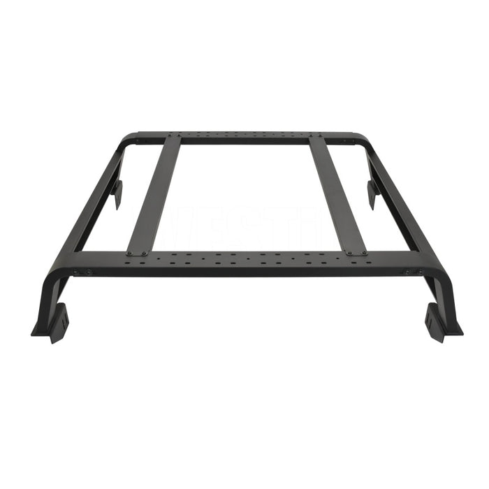 Westin 05-21 Toyota Tacoma 5ft Bed Overland Cargo Rack - Textured Black Westin