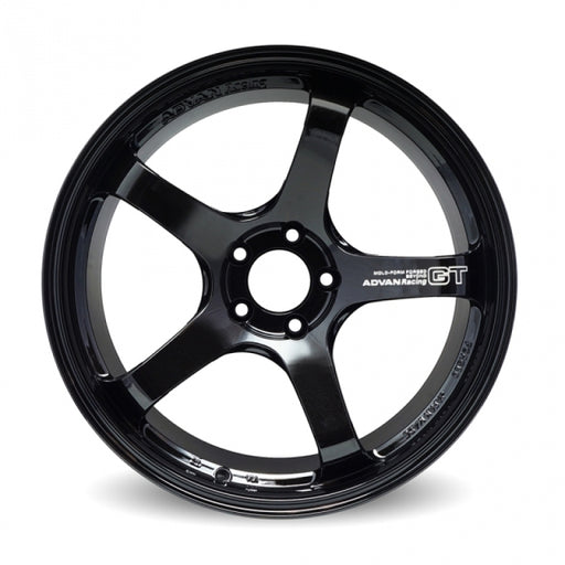 Advan GT Beyond 18x9.5 +29 5-114.3 Racing Titanium Black Wheel Advan