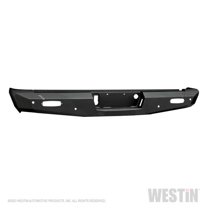 Westin 14-18 Chevy Silverado 1500 Pro-Series Rear Bumper - Textured Black Westin