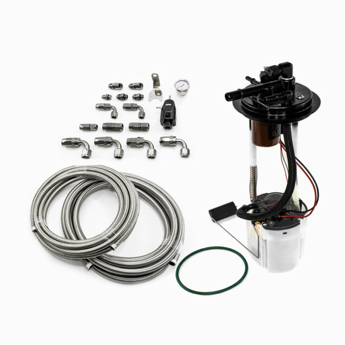 DeatschWerks 05-09 GM Truck DW400 Pump Module w/CPE fuel lines DeatschWerks