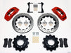 Wilwood TC6R Rear Kit 16.00in Drilled Red 1999-2010 GM H2 / 2500 4.63 Cntr