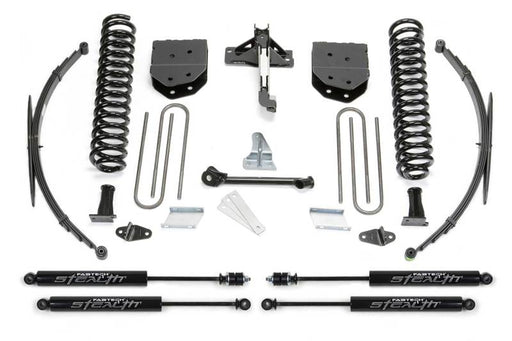 Fabtech 08-16 Ford F250/350 4WD 8in Basic Sys w/Stealth & Rr Lf Sprngs Fabtech