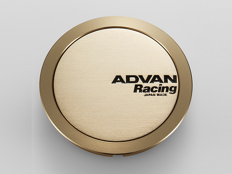 Advan 63mm Full Flat Centercap - Bronze Alumite Advan