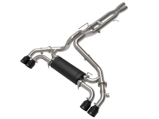 aFe Vulcan Series 2.5in 304SS Cat-Back Exhaust 2021+ Jeep Wrangler 392 6.4L w/ Black Tips aFe