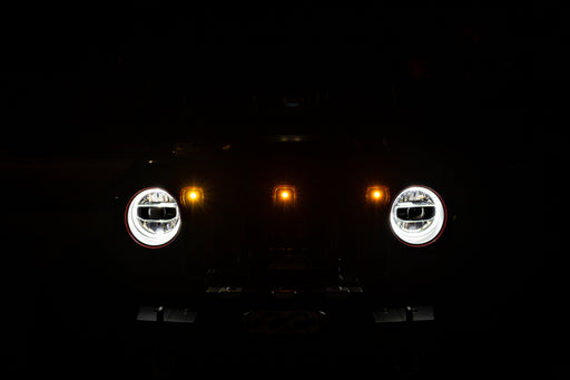 DV8 Offroad 2018+ Jeep JL Grill Amber Marker Lights DV8 Offroad