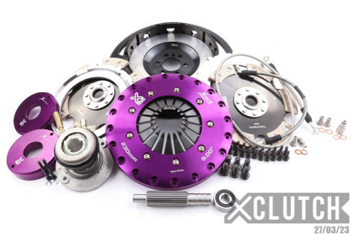 XClutch 10-15 Chevrolet Camaro 6.2L 9in Twin Solid Ceramic Clutch Kit XCLUTCH