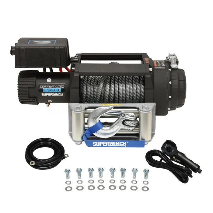 Superwinch 18000 LBS 12V DC Wire Rope Tiger Shark Winch Superwinch