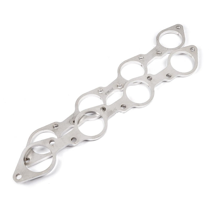 Stainless Works Big Block Chevy Round Port Header 304SS Exhaust Flanges 2-1/8in Primaries Stainless Works