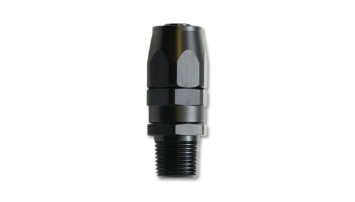 Vibrant -10AN Male NPT Straight Hose End Fitting - 3/8 NPT Vibrant