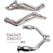 BBK 15-17 Ford Mustang V6 1-3/4 Long Tube Headers w/High Flow Catted H Pipe (Silver Ceramic) BBK