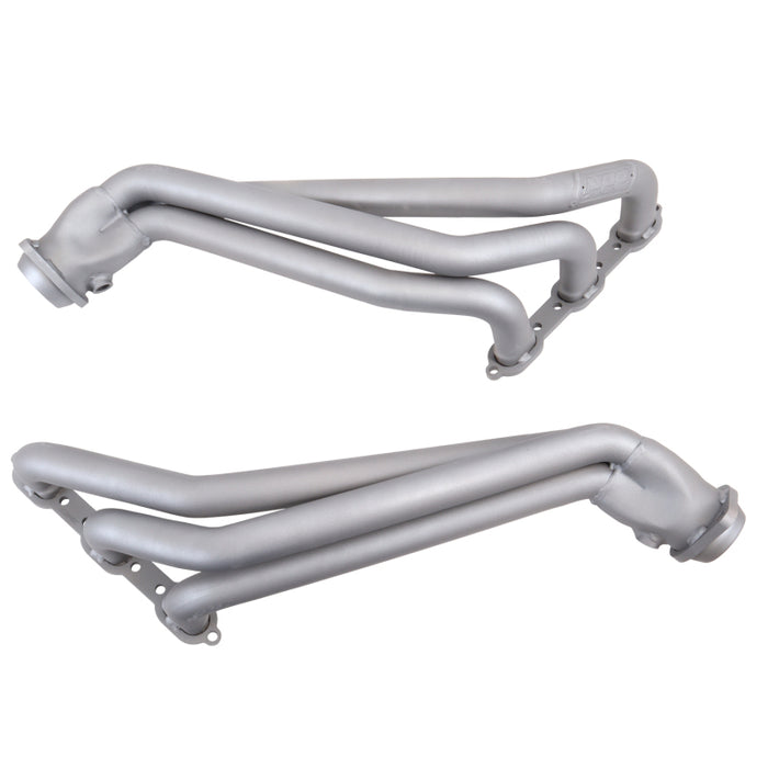 BBK 05-10 Dodge Challenger V6 Long Tube Exhaust Headers And Y Pipe And Converters - 1-5/8 Chrome BBK