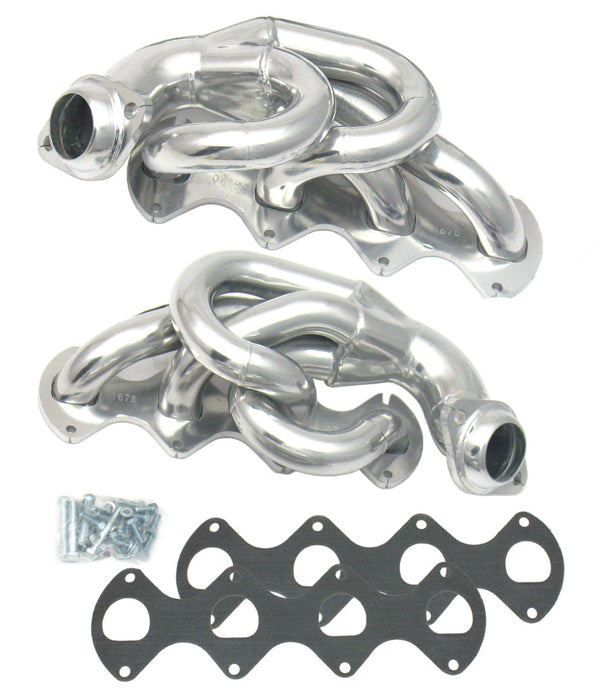 JBA 05-10 Ford Mustang 4.6L 3V 1-5/8in Primary Silver Ctd Cat4Ward Header JBA