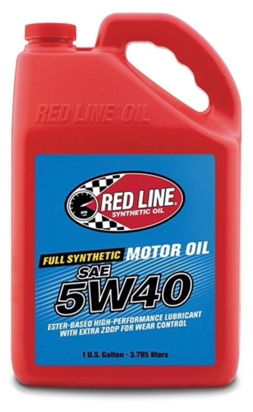 Red Line 5W40 Motor Oil - Gallon Red Line