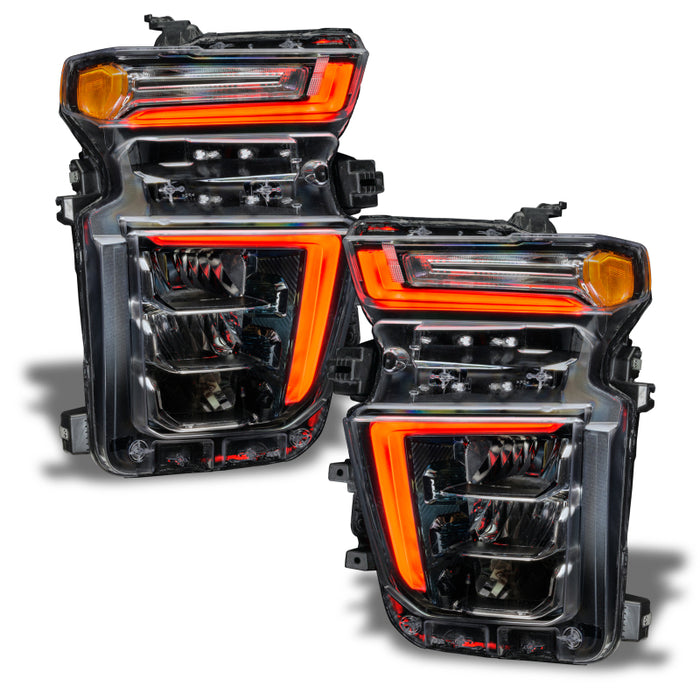Oracle 20-21 Chevy Silverado HD 2500/3500 RGB+W Headlight DRL Upgrade Kit - ColorSHIFT SEE WARRANTY ORACLE Lighting