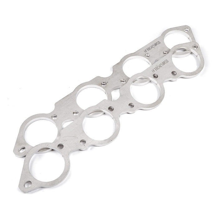 Stainless Works BBC Round Port 304SS Exhaust Flanges 2-3/8in Primaries (Raised Port Heads Only) Stainless Works