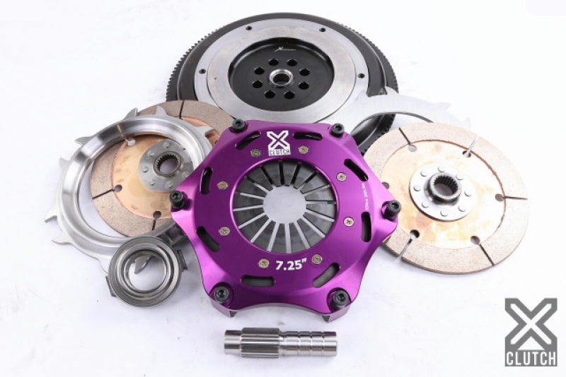 XClutch 17-21 Honda Civic 1.5L 7.25in Twin Solid Ceramic Clutch Kit XCLUTCH