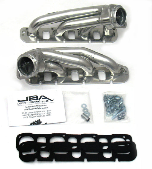 JBA 09-20 Chrysler 5.7L HEMI 1-3/4in Primary Silver Ctd Cat4Ward Header JBA