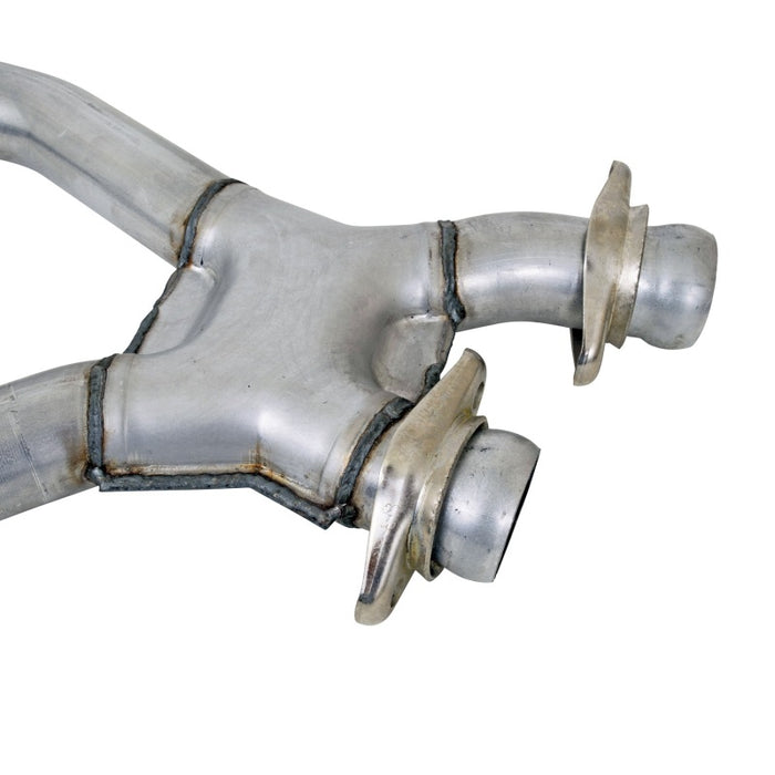 BBK 79-93 Mustang 5.0 Short Mid X Pipe With Catalytic Converters 2-1/2 For BBK Long Tube Headers BBK