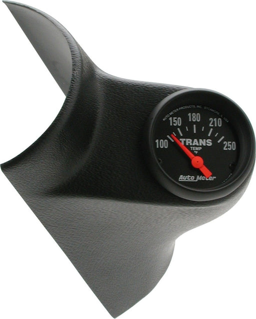 Autometer Z Series 52.4mm 100-250 Degrees F Transmission Gauge & Gauge Pillar Mount AutoMeter